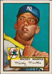 Mickey Mantle Classic era baseball cards