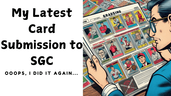 SGC submitting sports cards