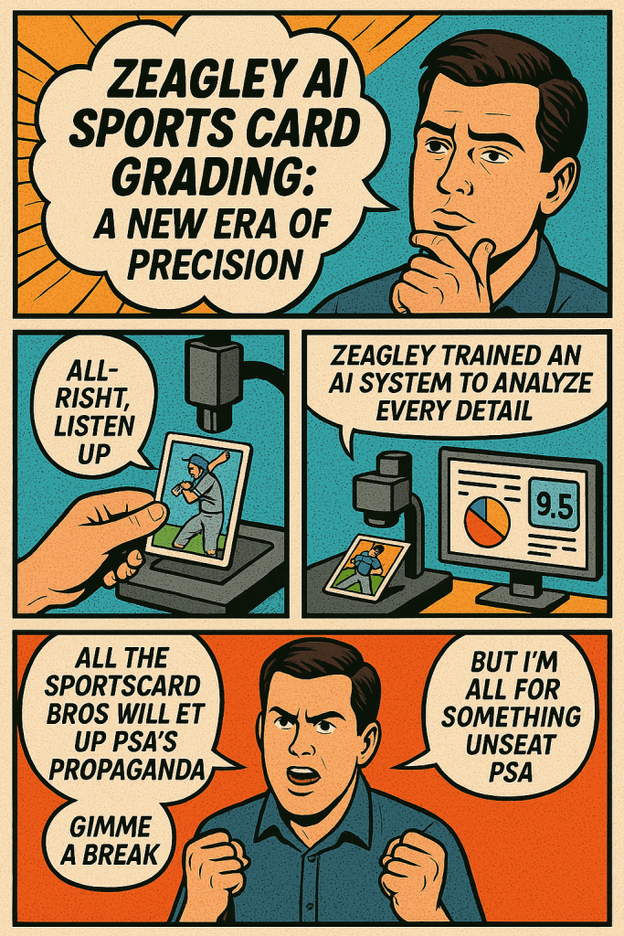 ai grading zeagley vs PSA